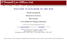 Tablet Screenshot of od-law.com
